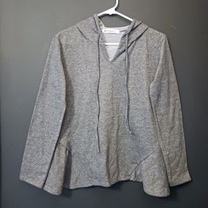 DoubleJu small gray women's sweater